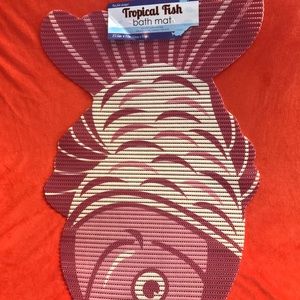 Tropical Fish Bath Mat